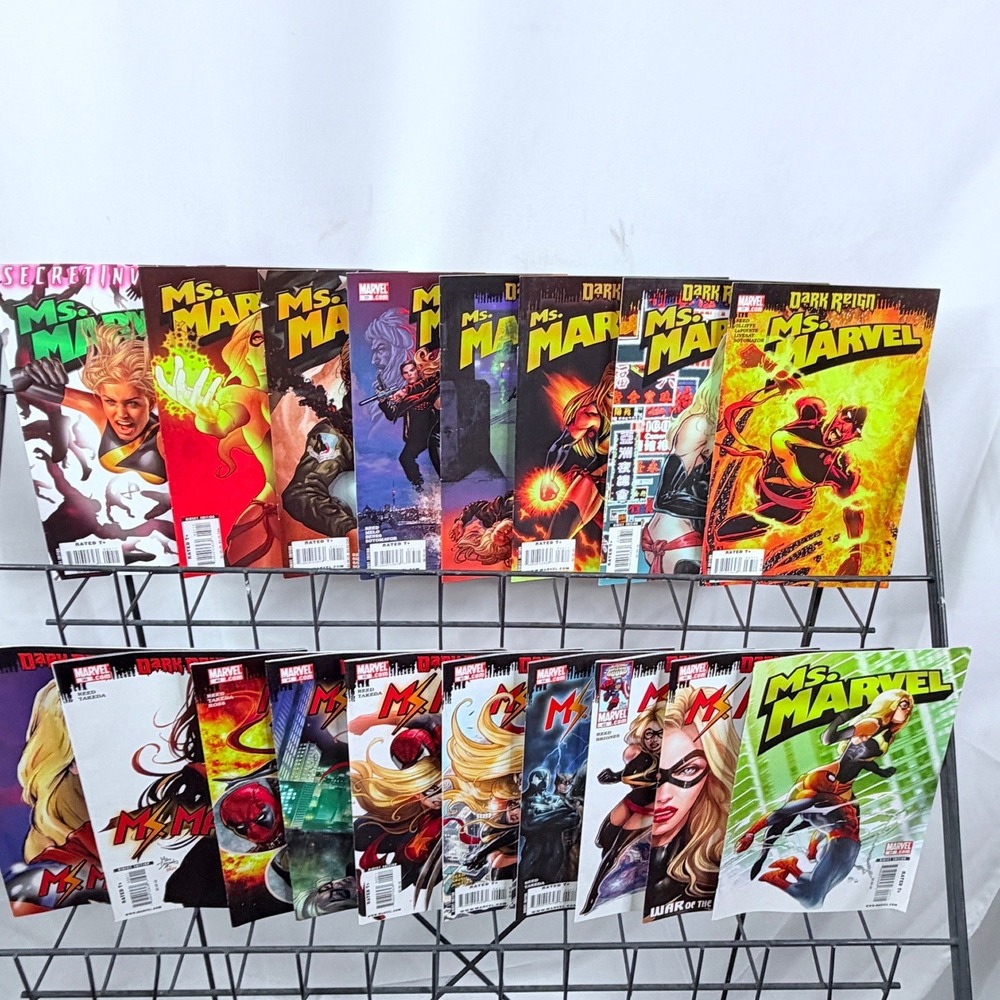 Ms Marvel 30-47 Lot Invasion Dark Reign Carol Danvers Key 1st Karla Soften